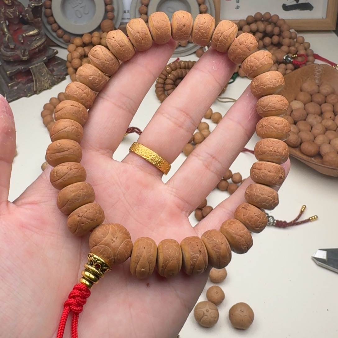 凤眼菩提吊坠14mm藏式手持