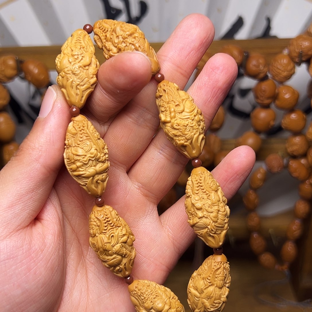 手串/手链橄榄核三面万佛