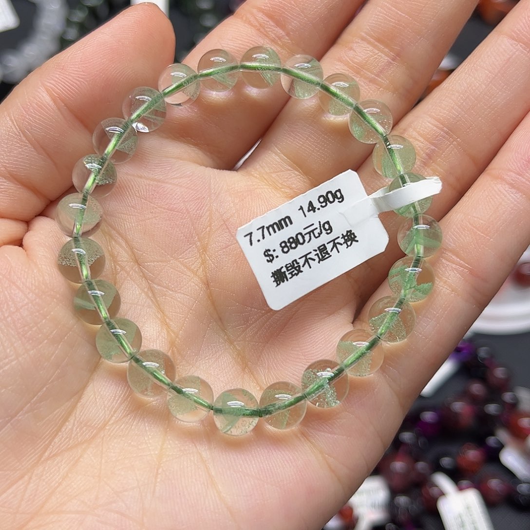 水晶手链未镶嵌手链