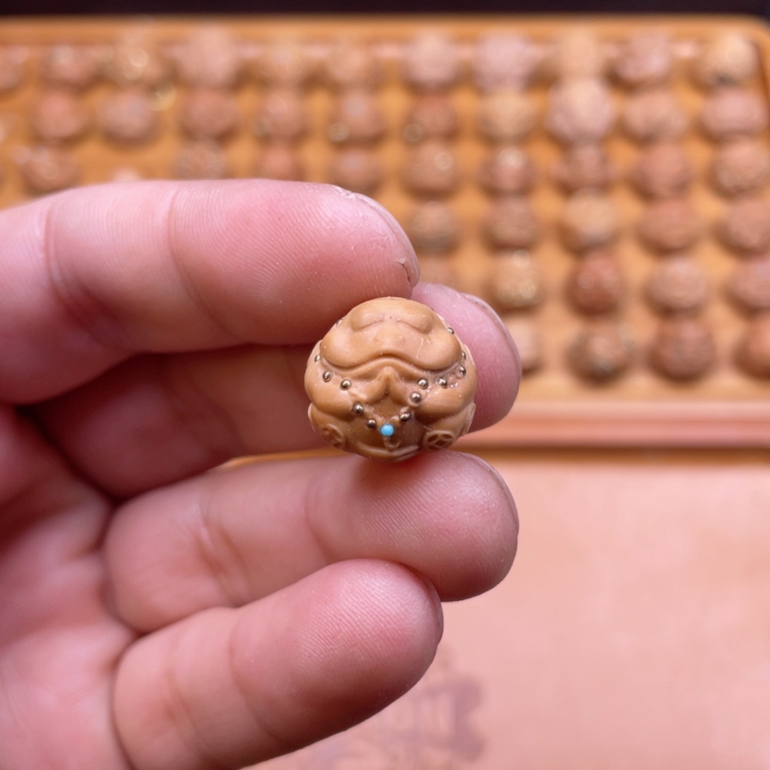 猴头核桃手串猴头核桃金蟾拜佛