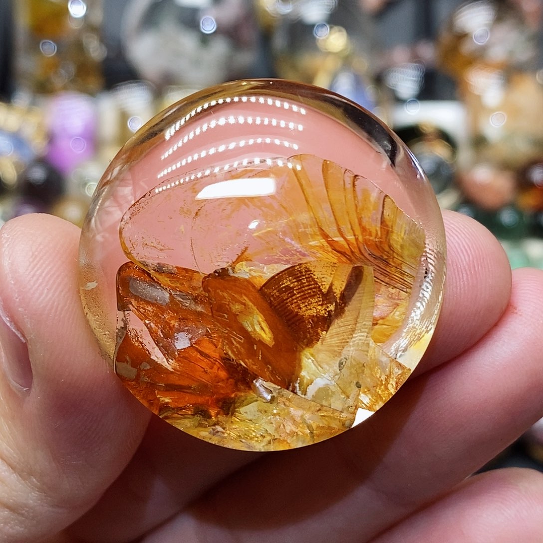 水晶颈饰未镶嵌天然精致水晶吊坠