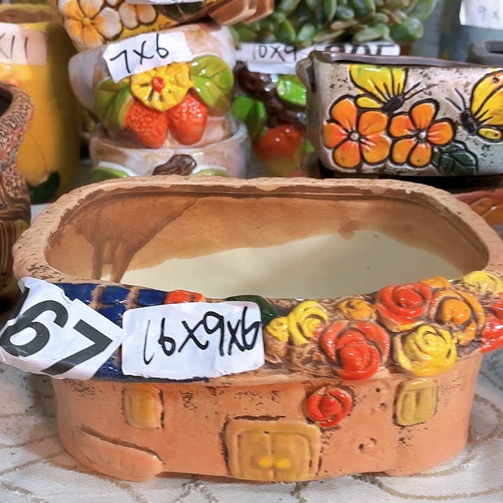 多肉花盆，满15包邮