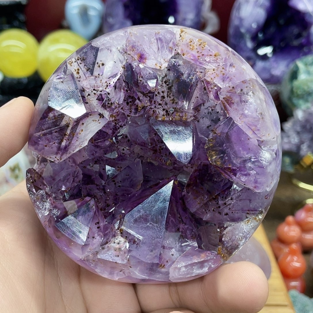 用***8未镶嵌紫晶大型摆件（非配饰）