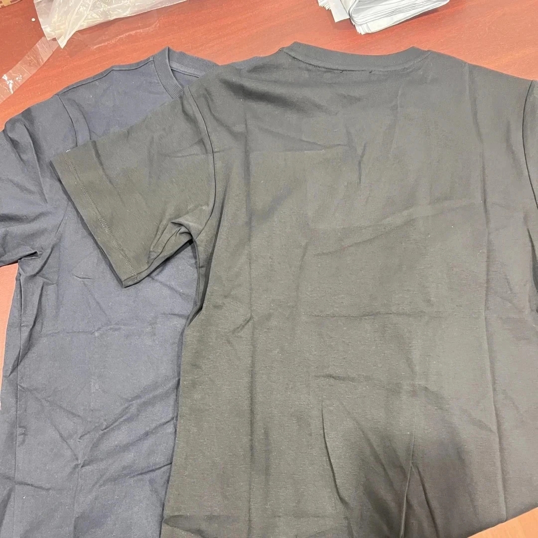 巴 小标 新款男士圆领短袖