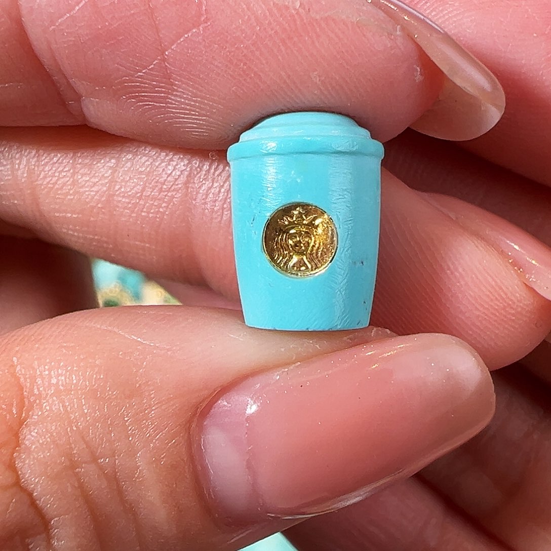 绿松石配件未镶嵌配件