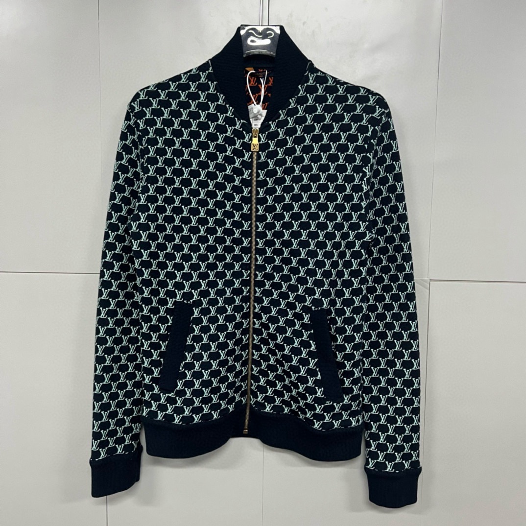 未使用 LouisVuitton/路易威登 满印提花外套S码D12231