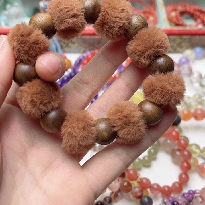 未镶嵌手链烟晶福利