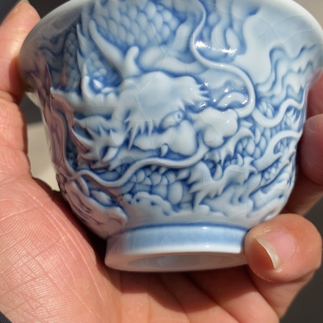 杯景德镇高温还原陶瓷