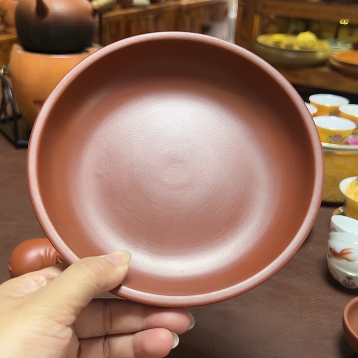 【闪购商品】潮州朱泥壶承大约16cm