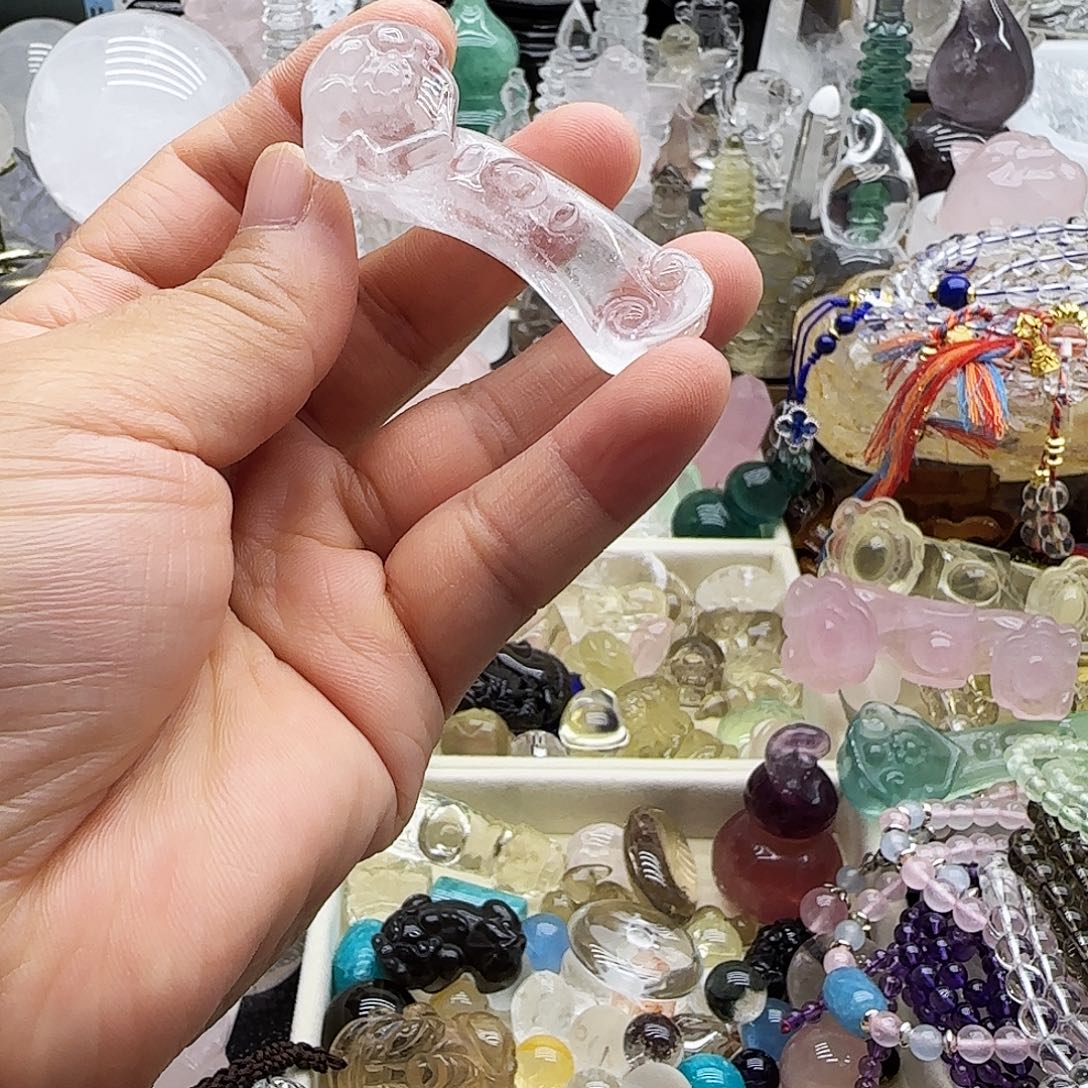 未镶嵌水晶车挂摆件