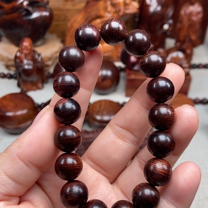 花梨木类端景台1.2单圈17颗