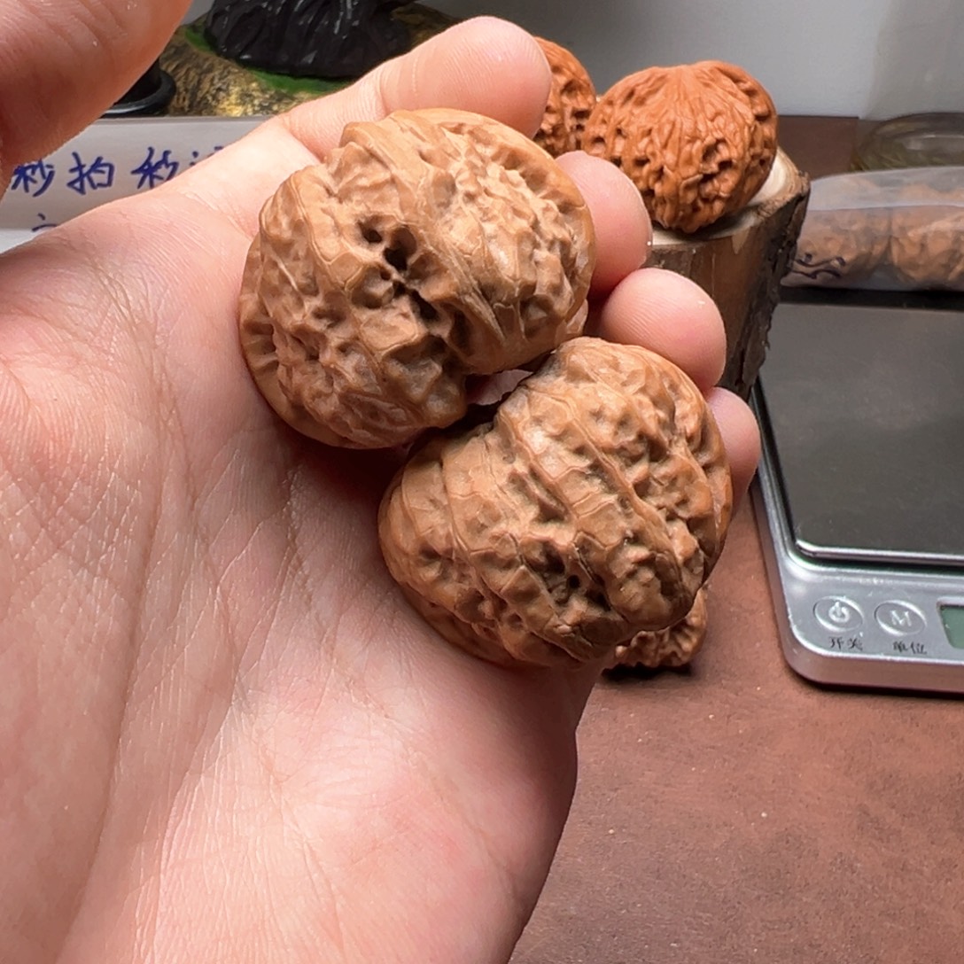 文玩核桃吊坠边38蛤蟆头6