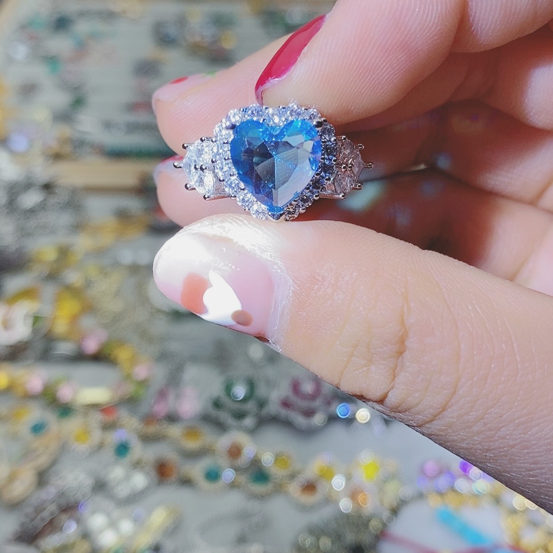 【闪购商品】托帕石耳饰银S925镶嵌