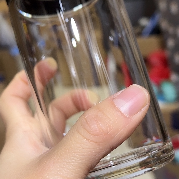 玻璃杯3103107782白色单层烫手玻璃杯310