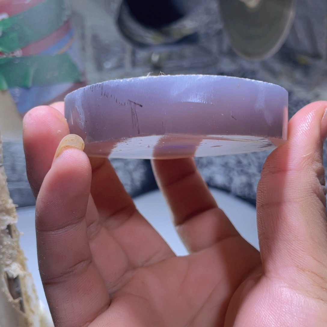 定制玛瑙紫*手镯工费