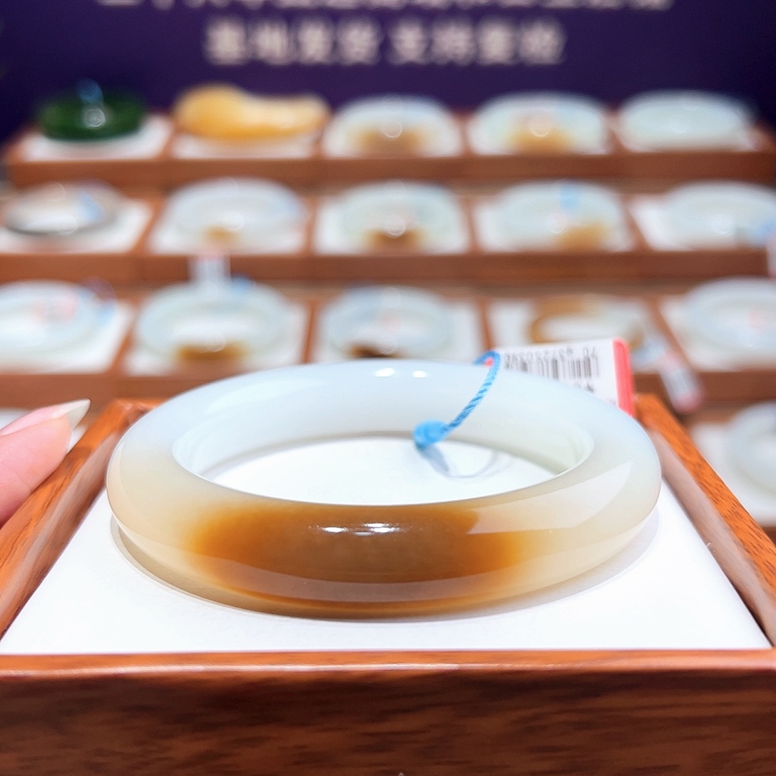 和田玉手镯57/58未镶嵌