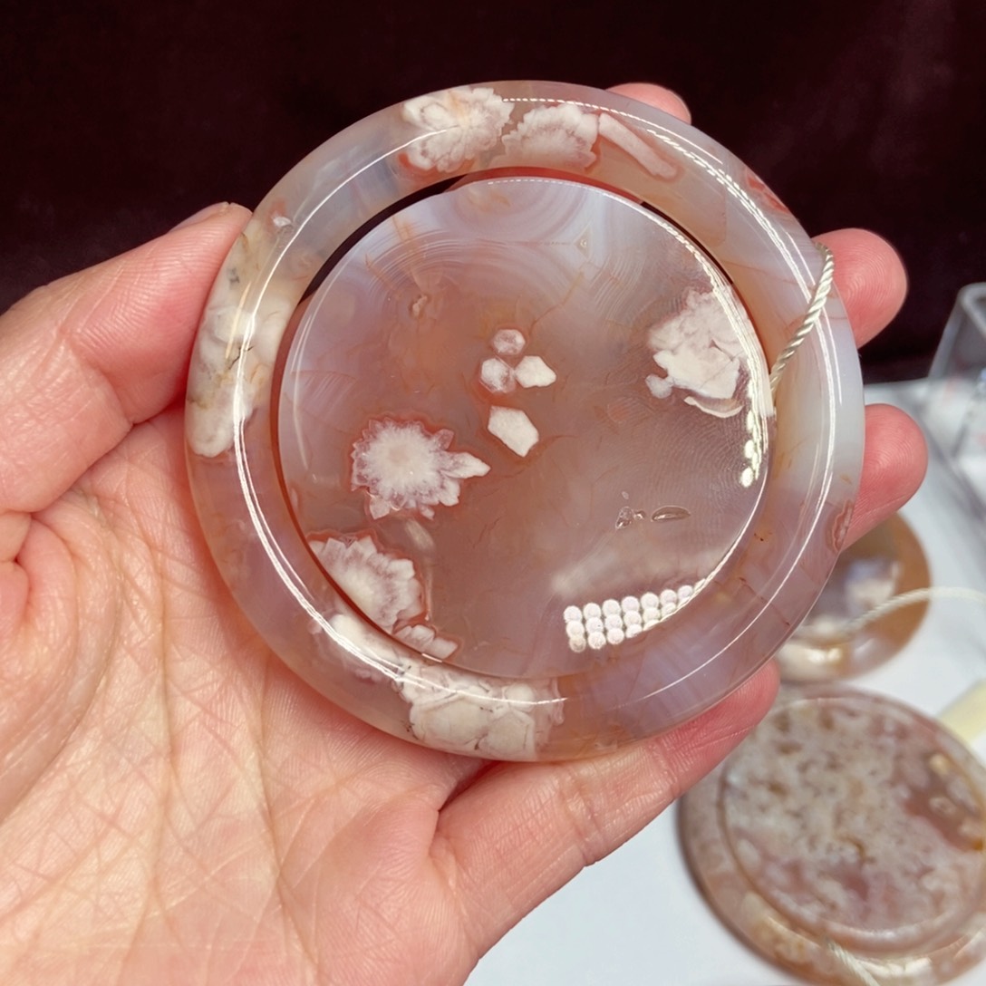 玛瑙/玉髓1未镶嵌l****~