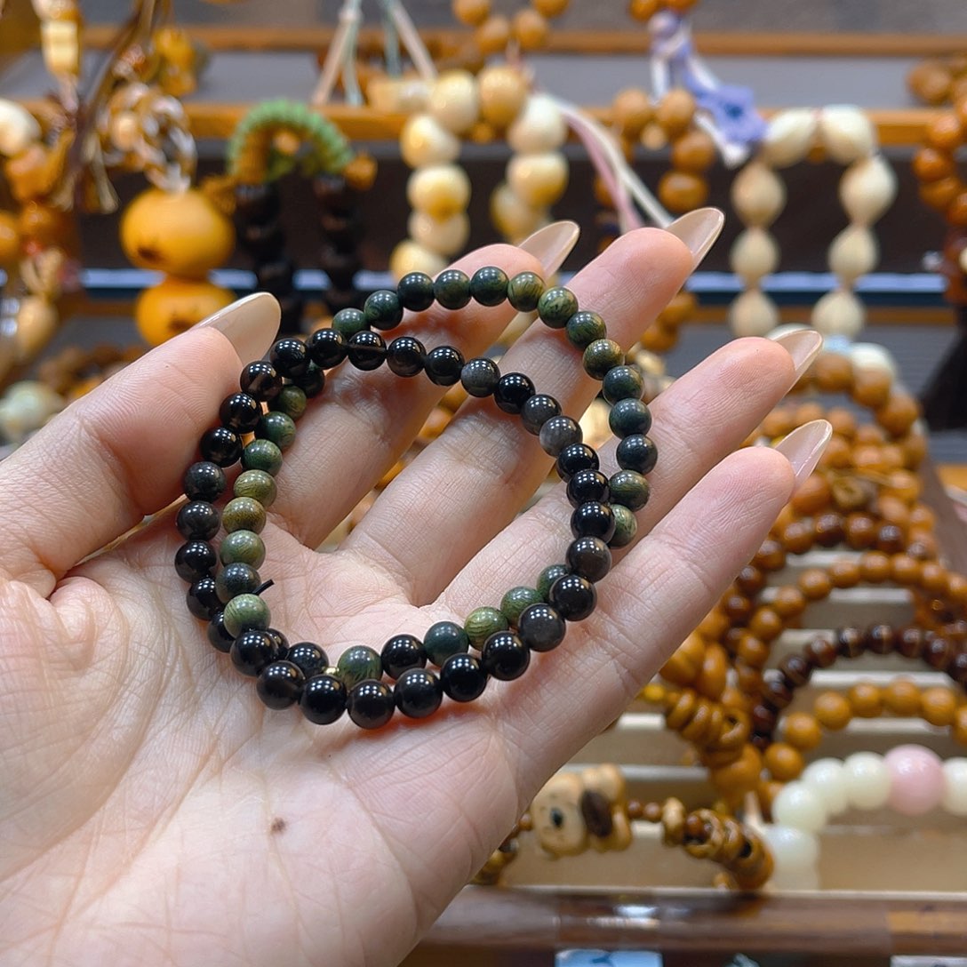 手串/手链菩提绿檀双圈