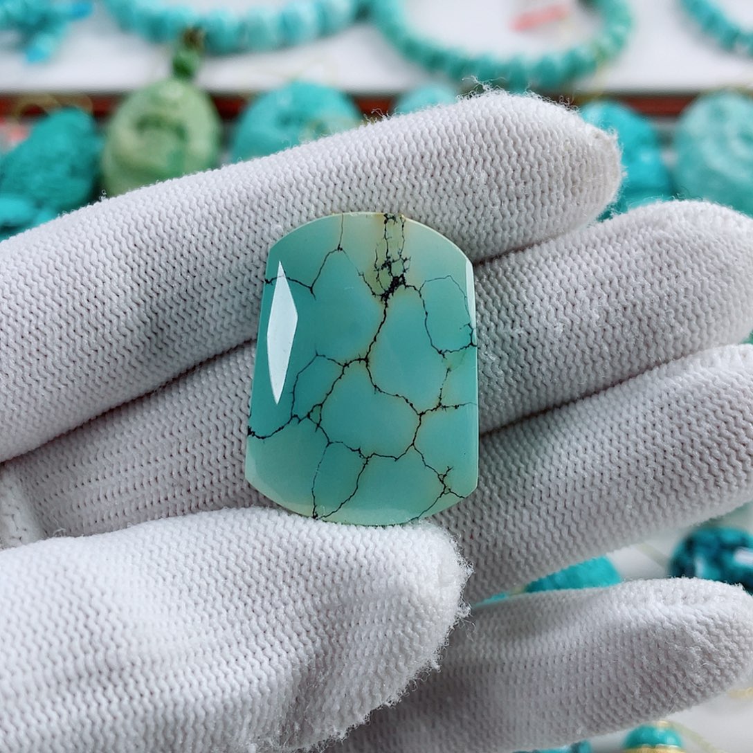 绿松石未镶嵌车挂