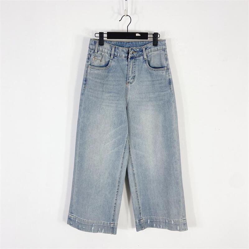 【77衣橱】EH8245精品女装牛仔裤【红人上新】