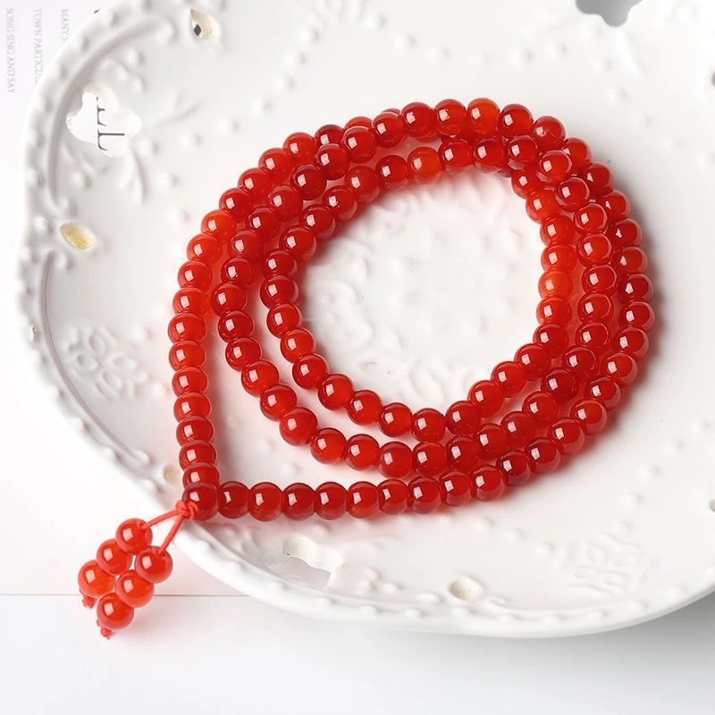 青鱼石108双圈高端定制大气家居摆件创意送礼必备