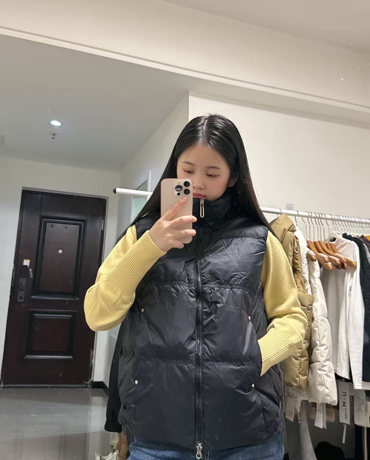 羽绒马甲女2025新款款鸭绒韩版宽松立领时尚坎肩背心保暖羽绒服