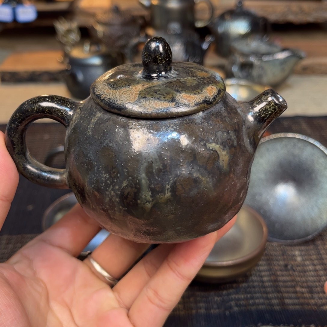 建水紫陶三木柴烧