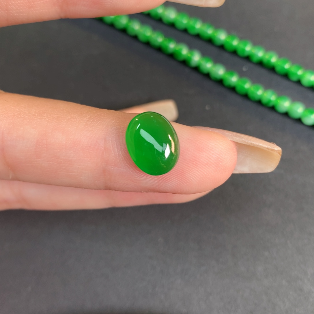 翡翠裸石翡翠翡翠10.44-8.3-3.41