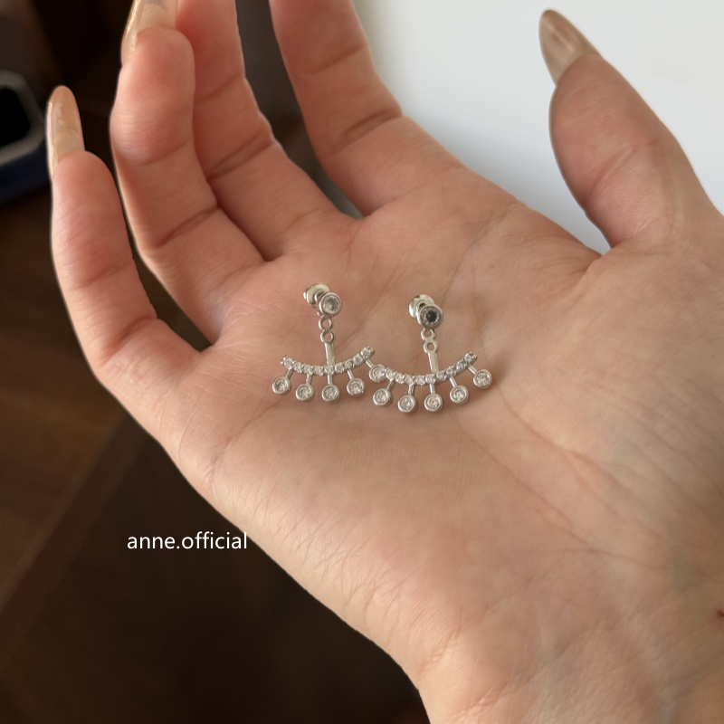 铜合金耳饰 【R364】一款两戴镶锆烟花耳钉