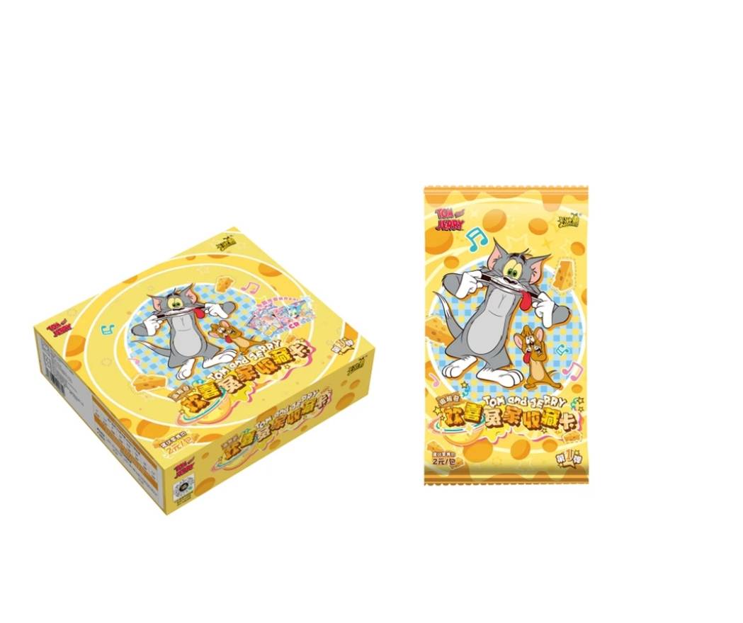 【CC】卡游猫和老鼠 欢喜冤家追趣包一弹收藏卡牌盲盒(默认代拆）U