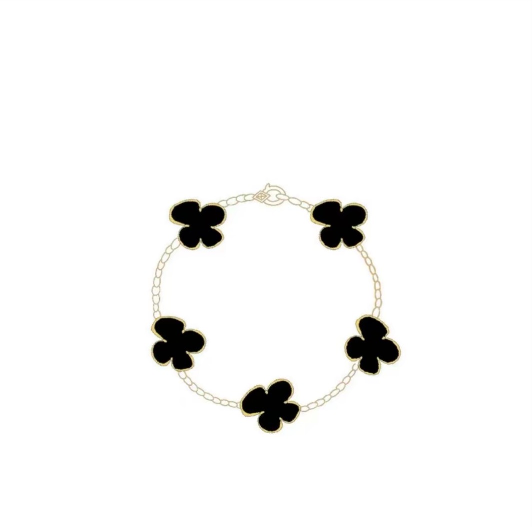 【Vania专属】925银镀18K金轻奢CNC工艺手链丝巾