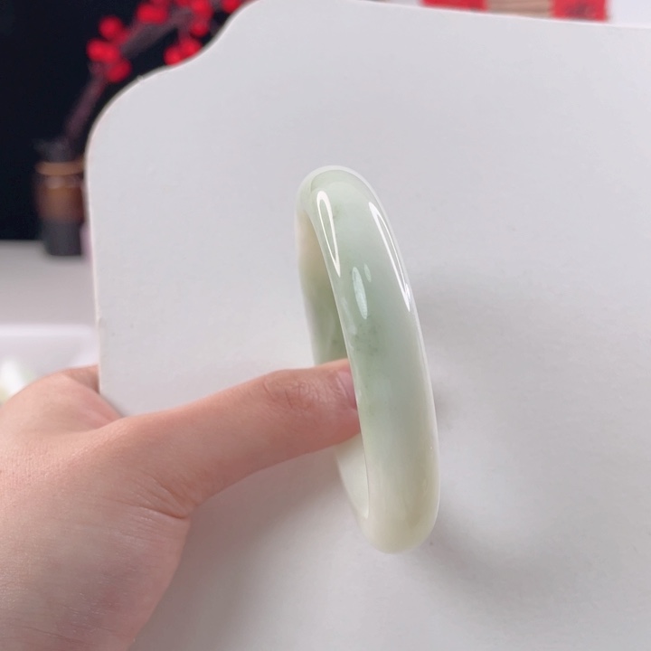 蓝田玉（蛇纹石化大理石玉）手镯未镶嵌丫****】