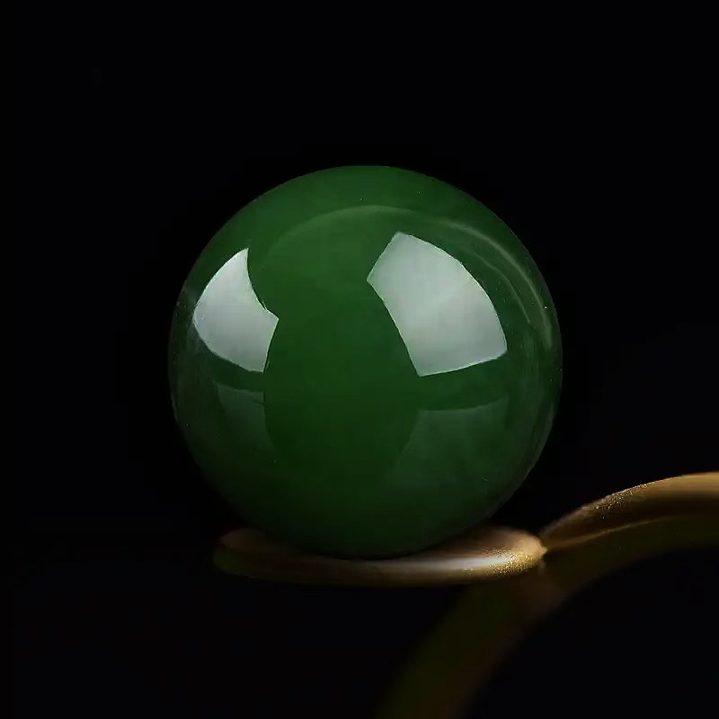 圆珠手串蓝绿风化时尚手作饰品