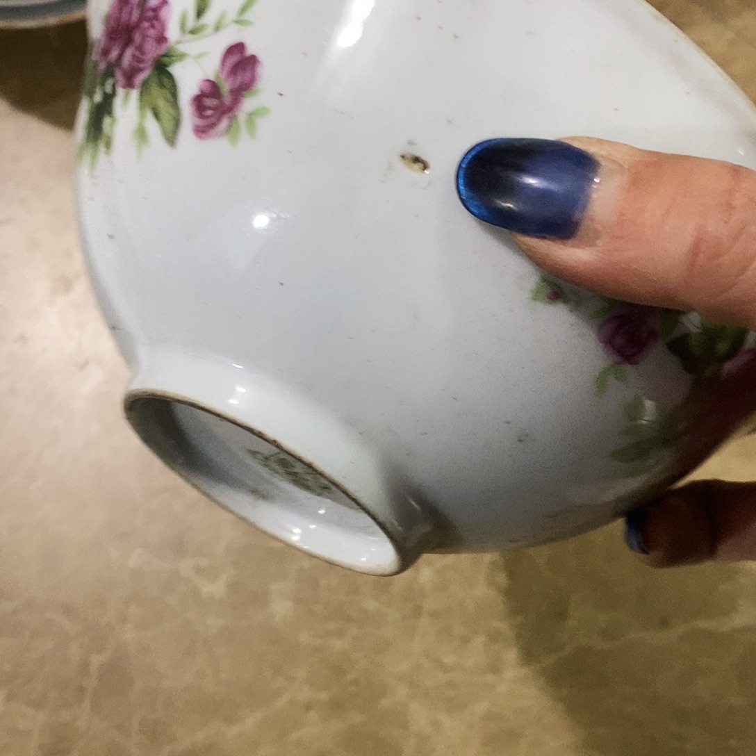 春***面摆件陶景德镇陶瓷16公分瑕疵