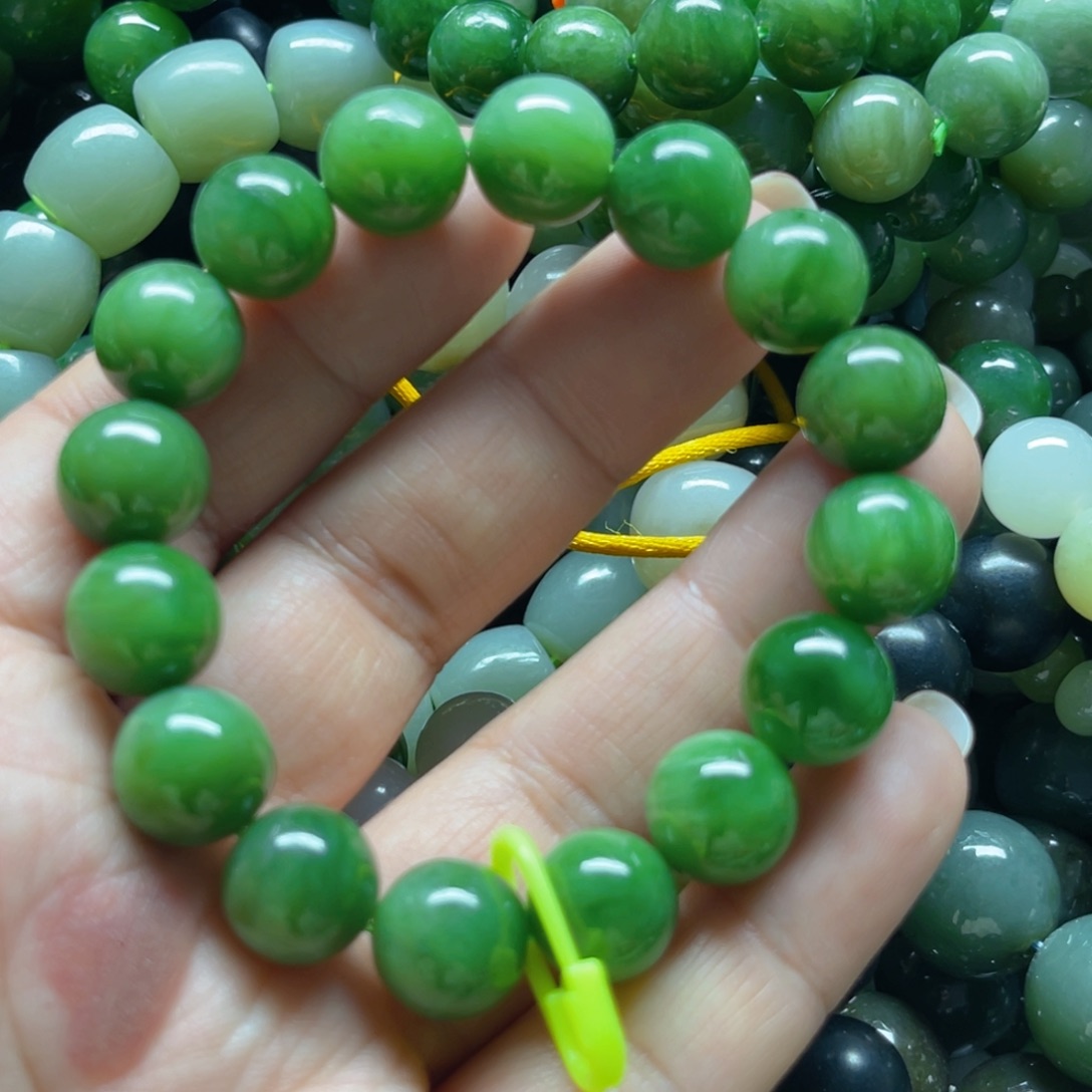 和田玉手链未镶嵌