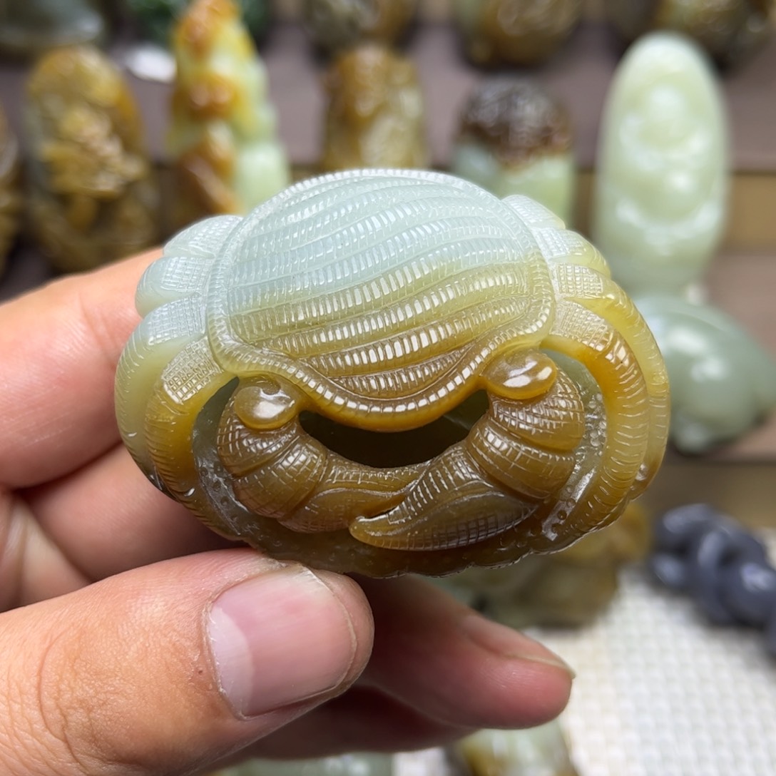 和田玉把件未镶嵌