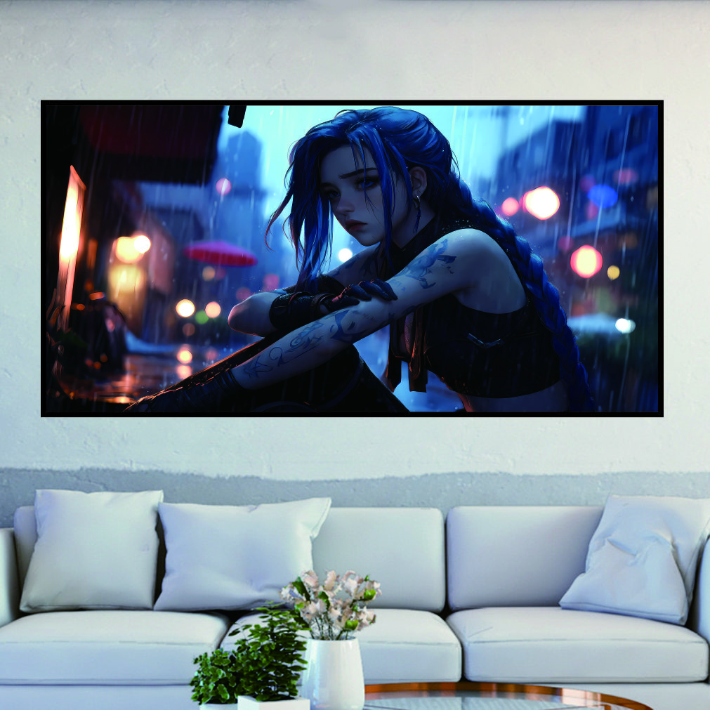 《忧伤金克丝》50-100动漫装饰画