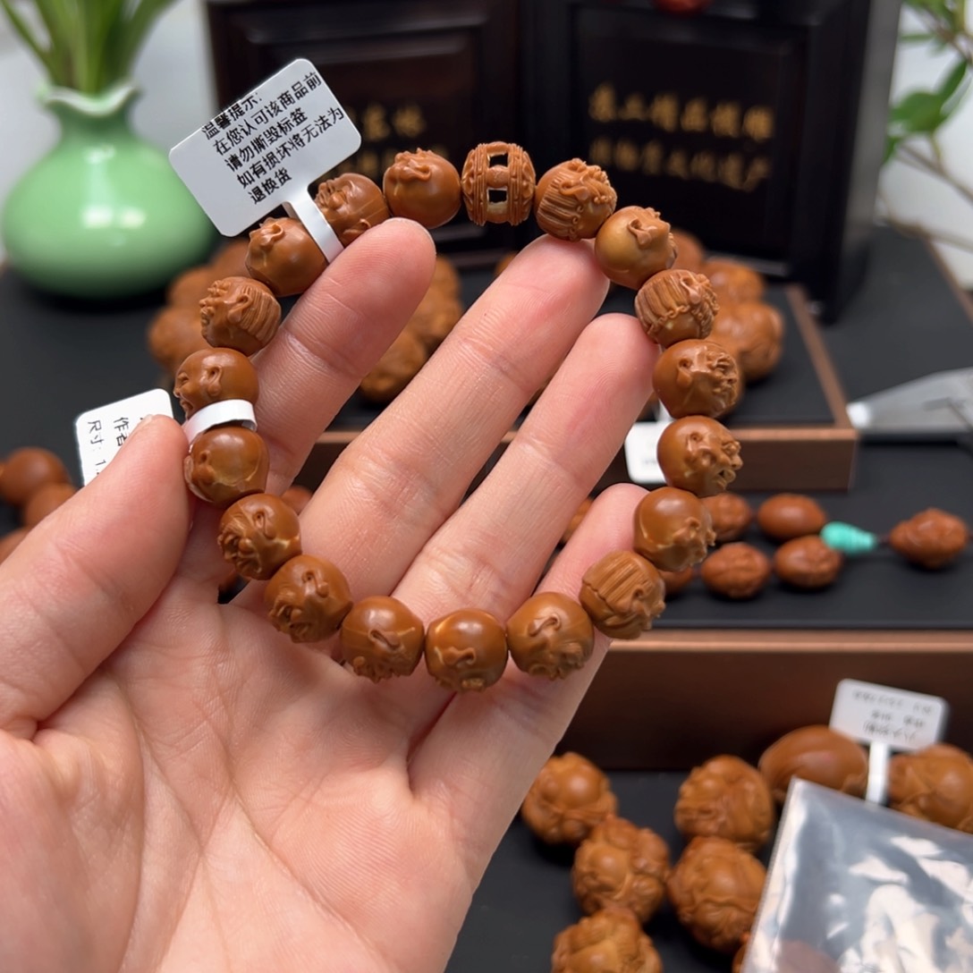 橄榄核手串/手链x**n须派十八罗汉