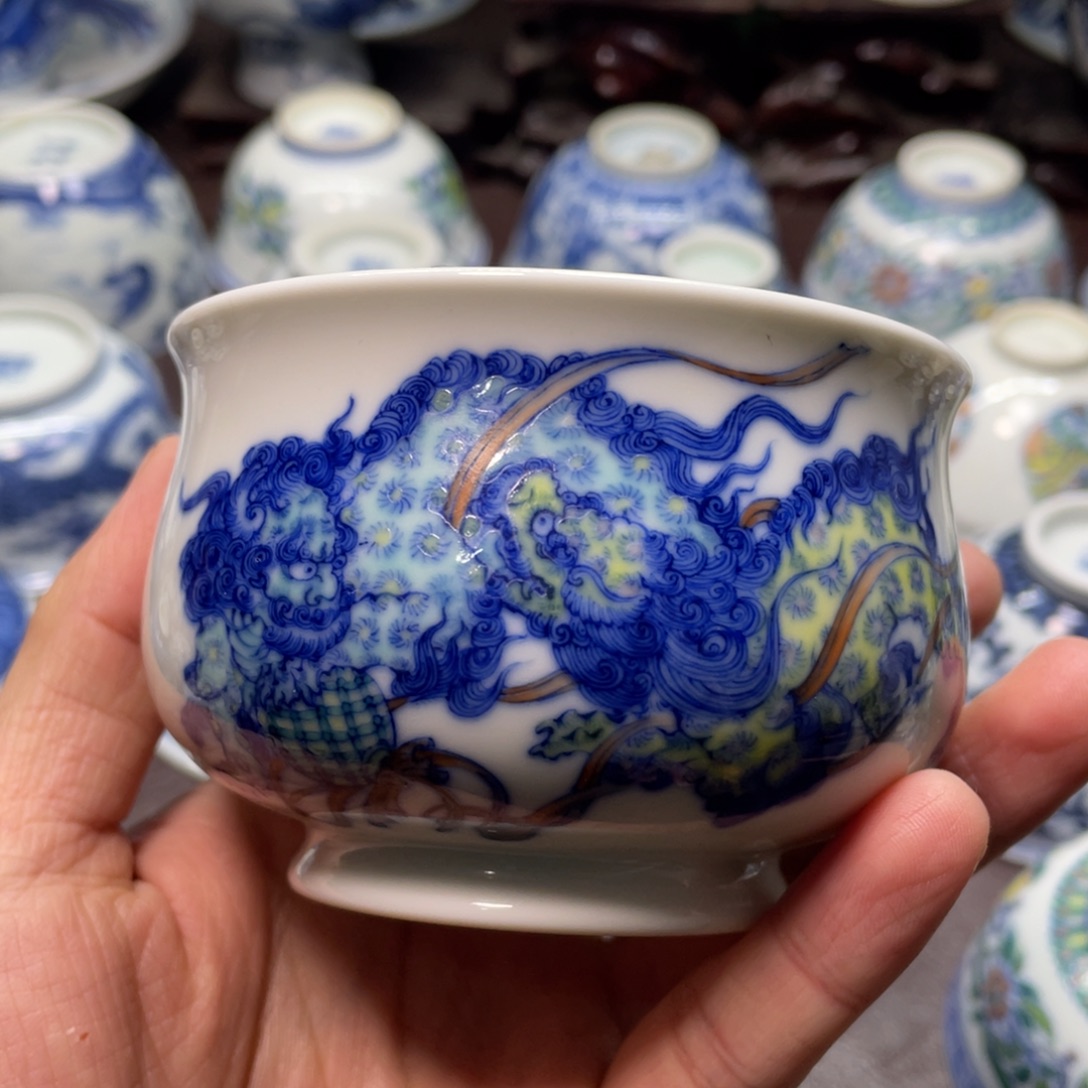 董****陶摆件景德镇陶瓷现代手工陶瓷茶具