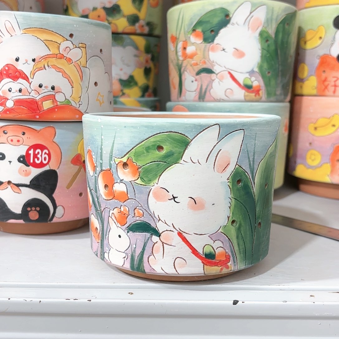 紫砂花盆手工花盆默认微瑕12.5/11微瑕