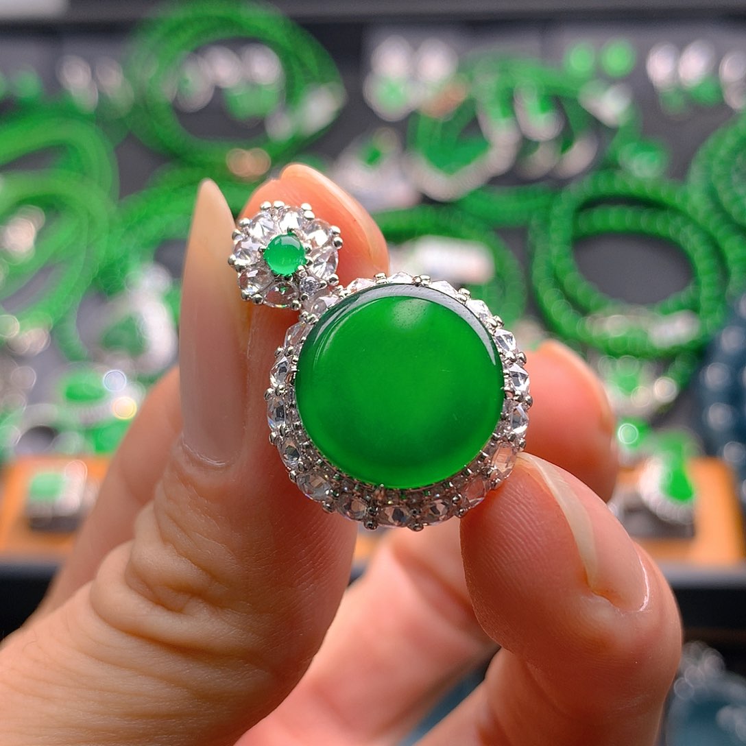 未镶嵌手链翡翠翡翠15.0