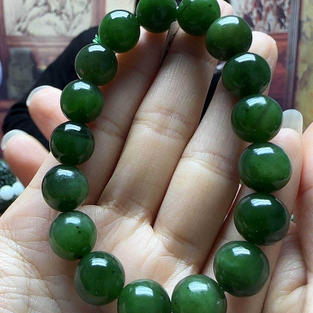 和田玉未镶嵌手串