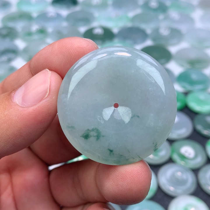 颈饰未镶嵌翡翠缅甸天然A货翡翠39-7.3