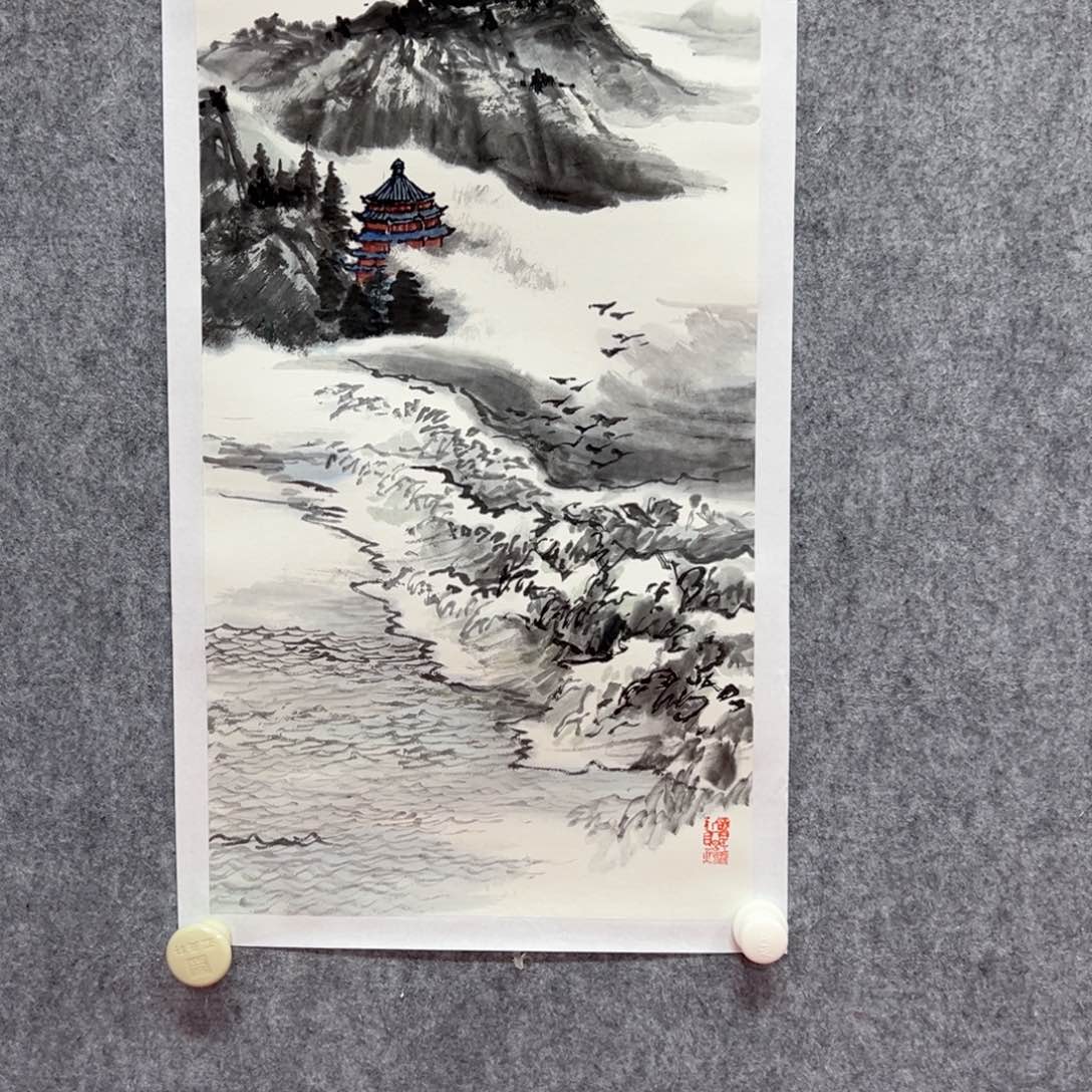 国画丁华明国画精品