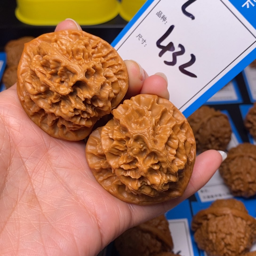 文玩核桃把件46帝王432