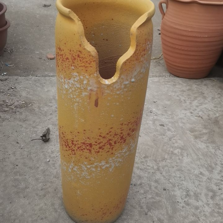 红陶14/42瑕疵一个盆