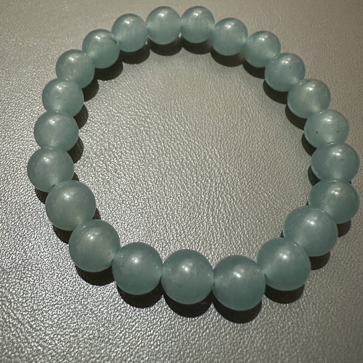 石英岩玉（22颗珠子）手链（多样性发货）