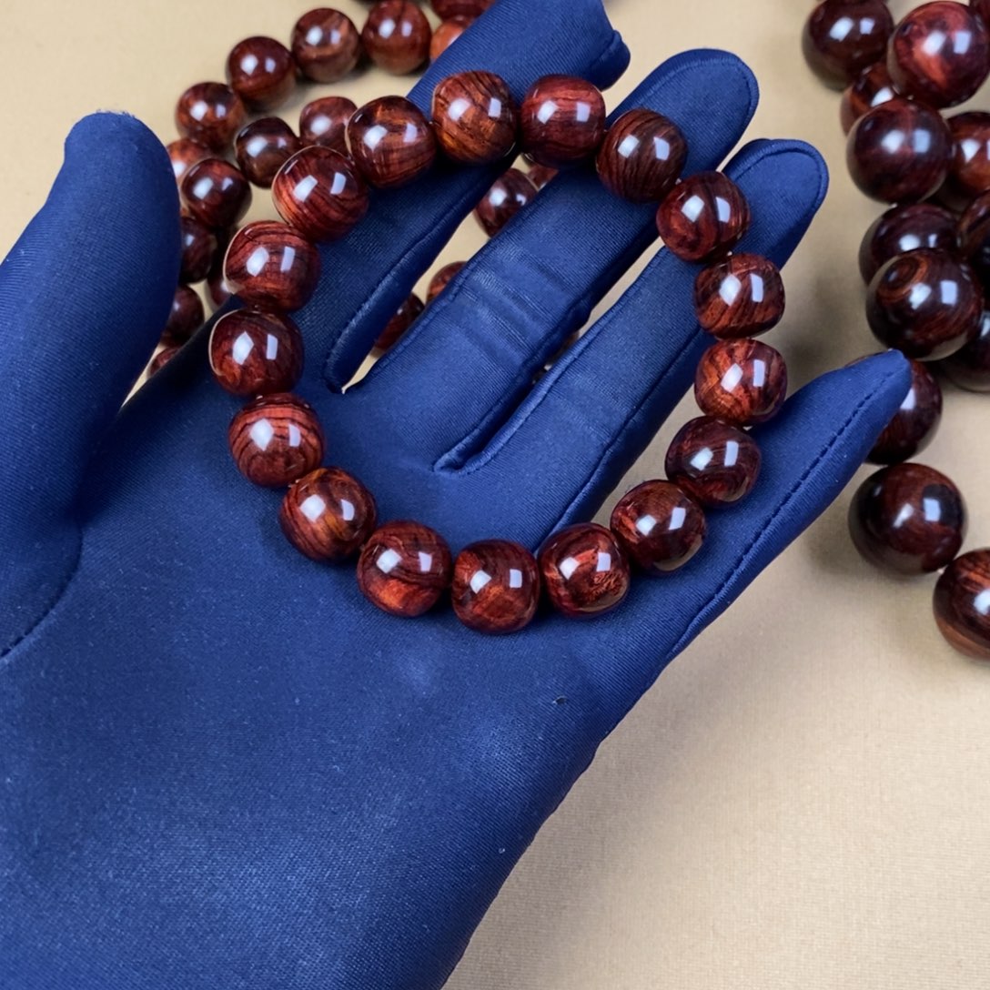 左***岸手串/手链黄花梨/降香黄檀