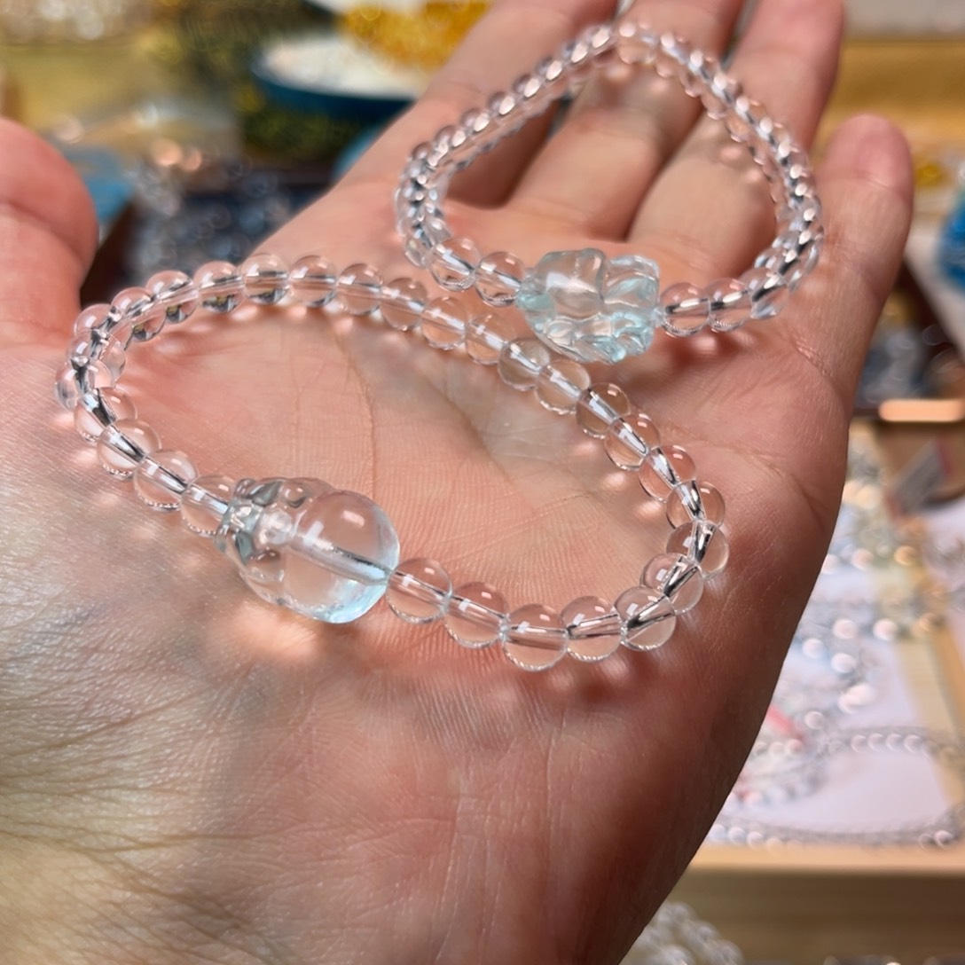 【闪购商品】水晶手链未镶嵌貔貅九尾随机
