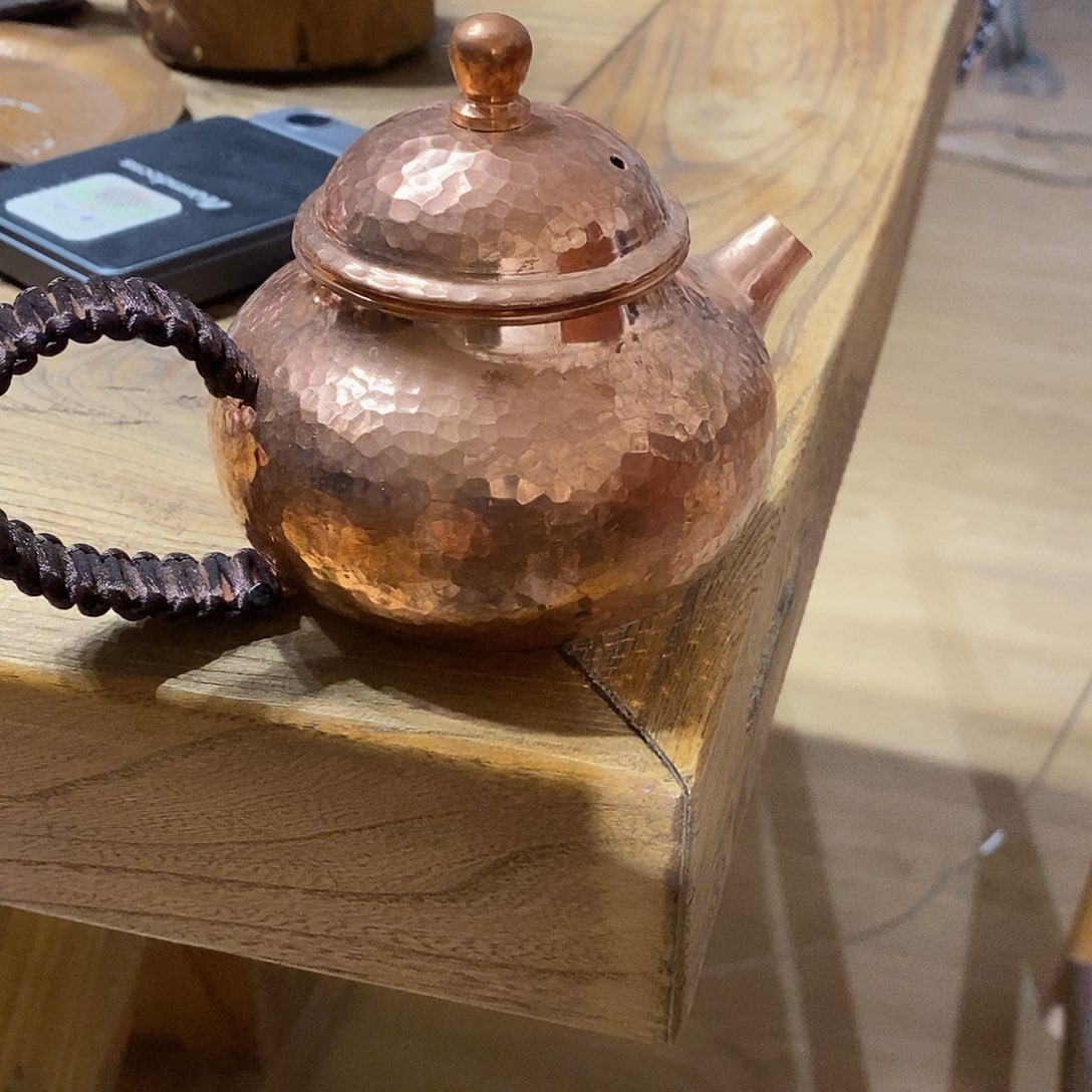 任和堂纯紫铜泡茶壶666